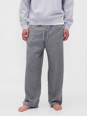 スーパーソフト フランネル パジャマパンツ (ユニセックス)
