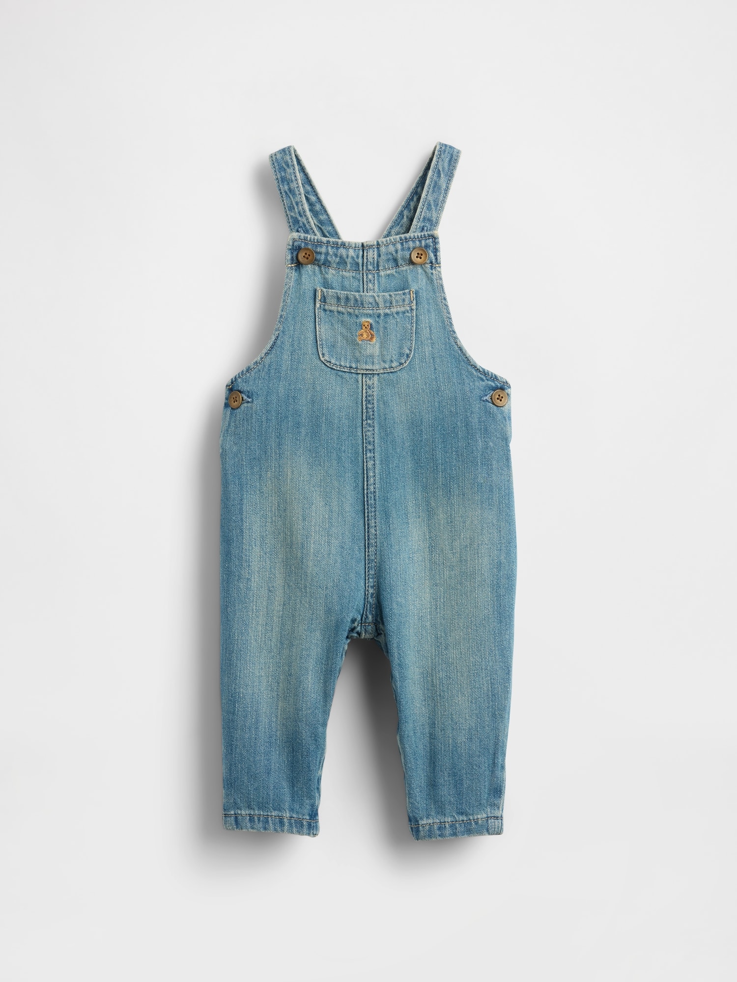SALOPETTE EN DENIM POUR BÉBÉ