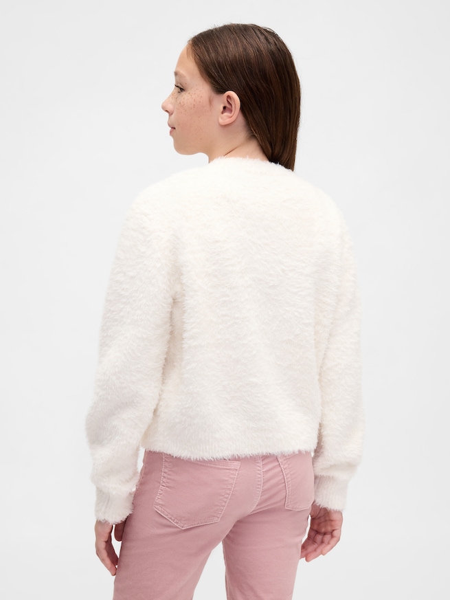 アイラッシュ ニットカーディガン (キッズ)-2