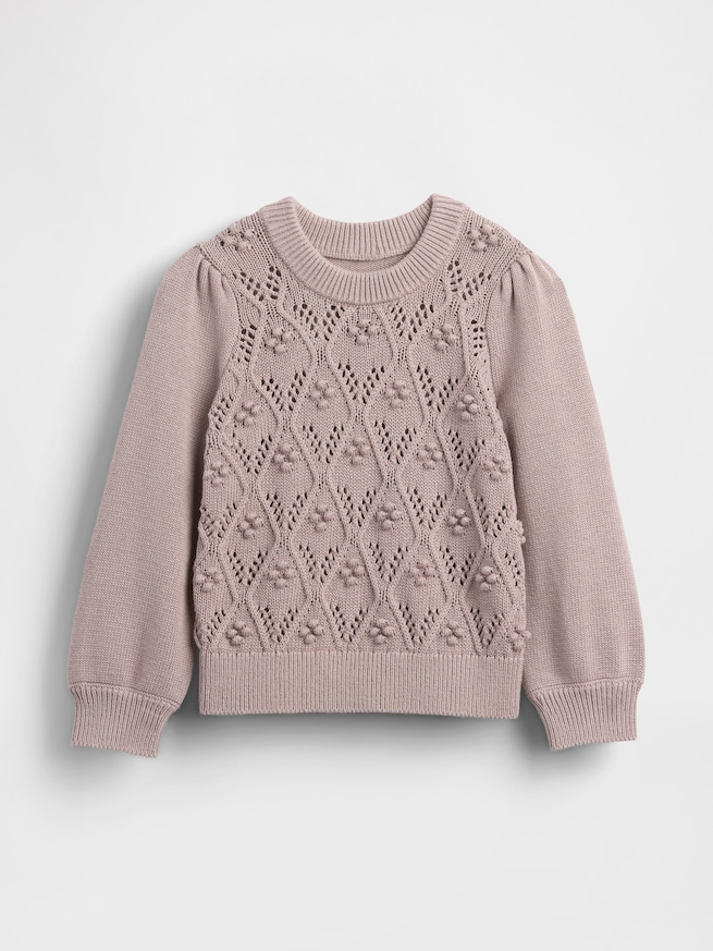 パフスリーブ セーター (幼児・ベビー)-0