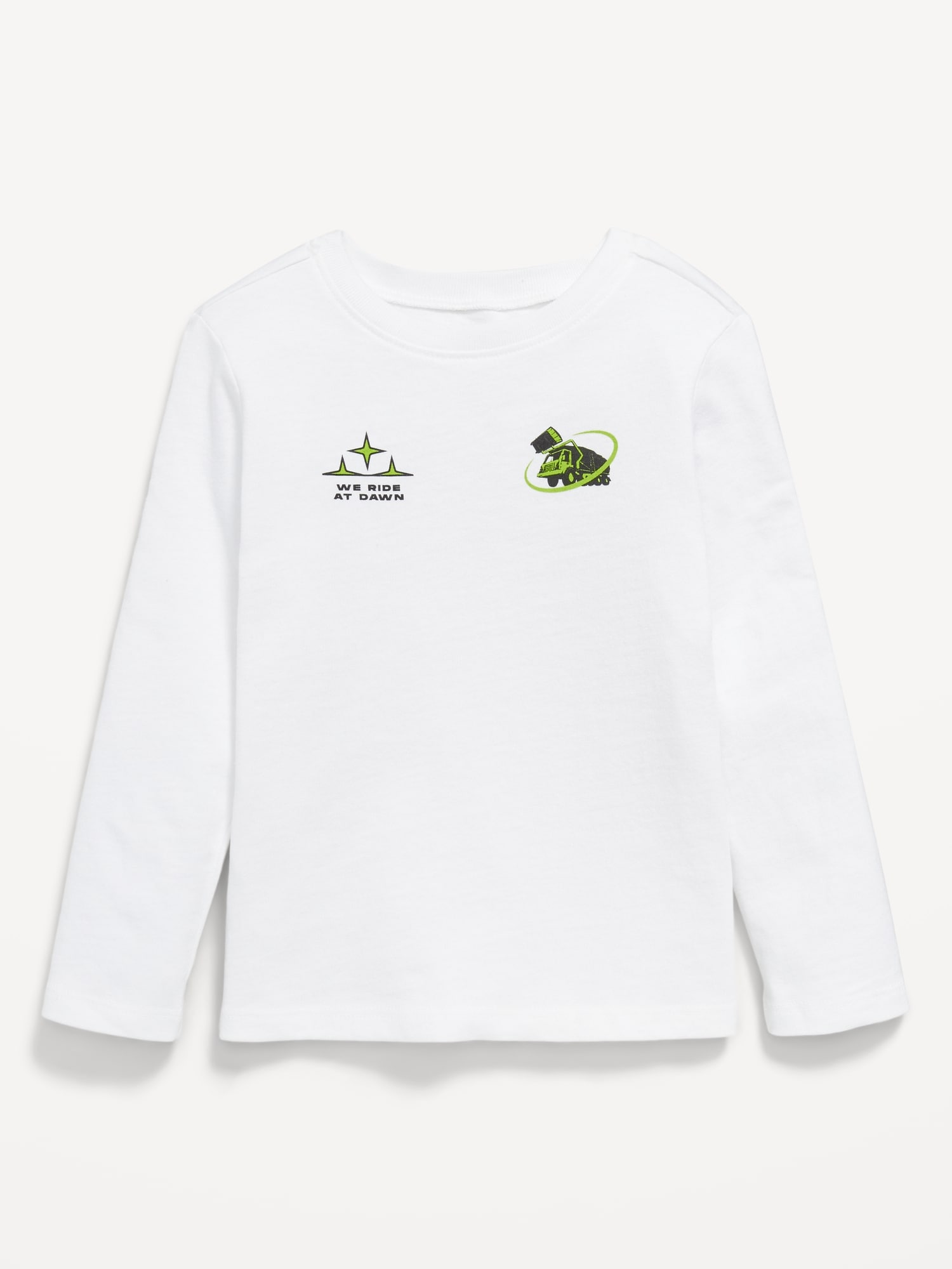 Long-Sleeve Unisex Graphic T-Shirt for Toddler