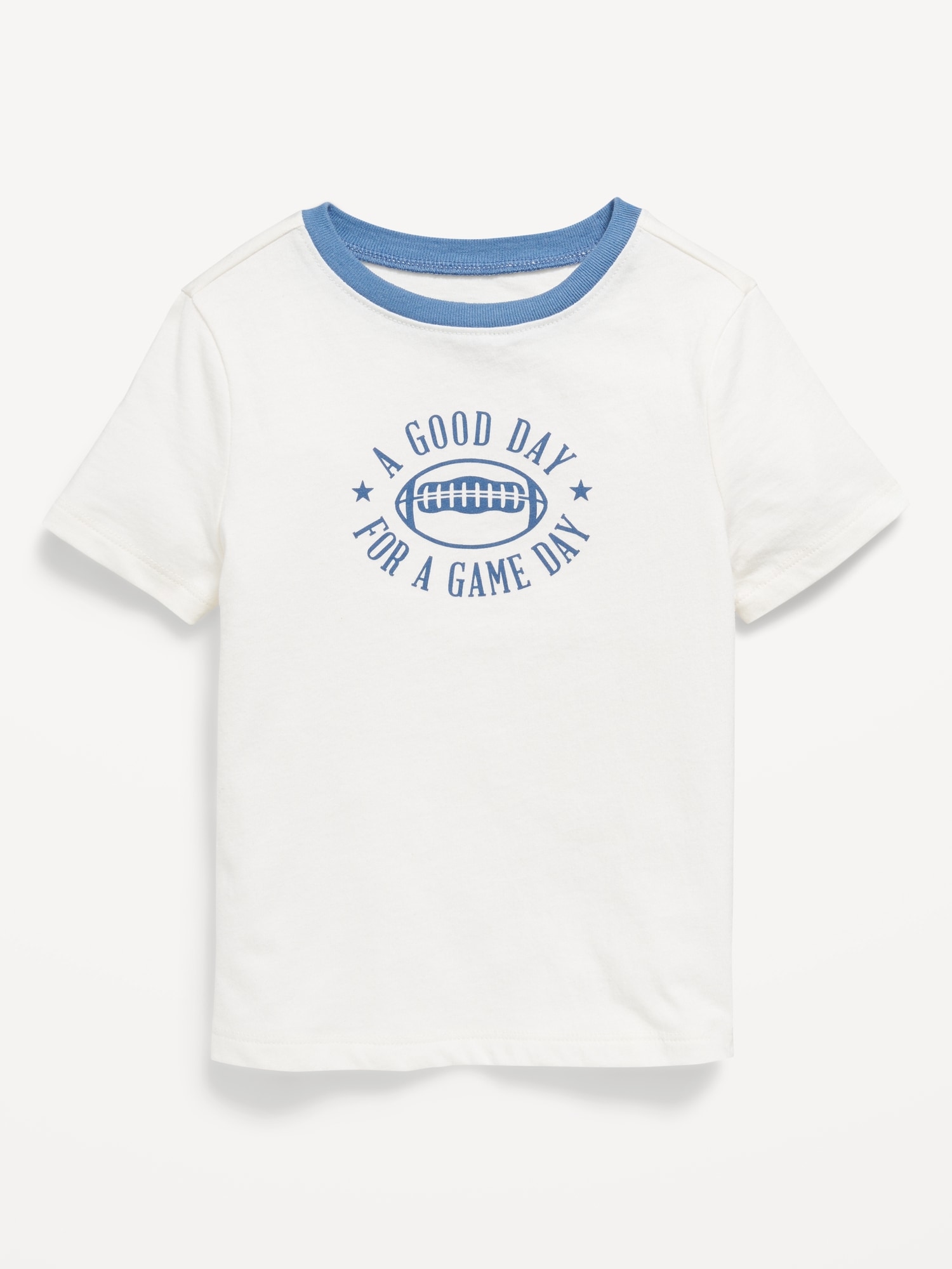 T-SHIRT À MANCHES COURTES À IMPRIMÉ UNISEXE POUR TOUT-PETIT