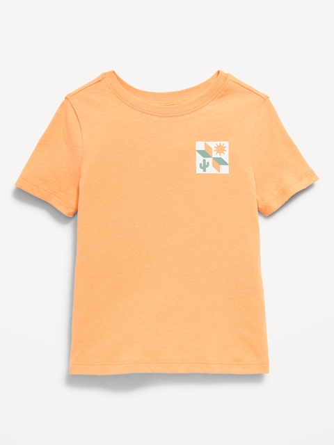 Short-Sleeve Unisex Graphic T-Shirt for Toddler