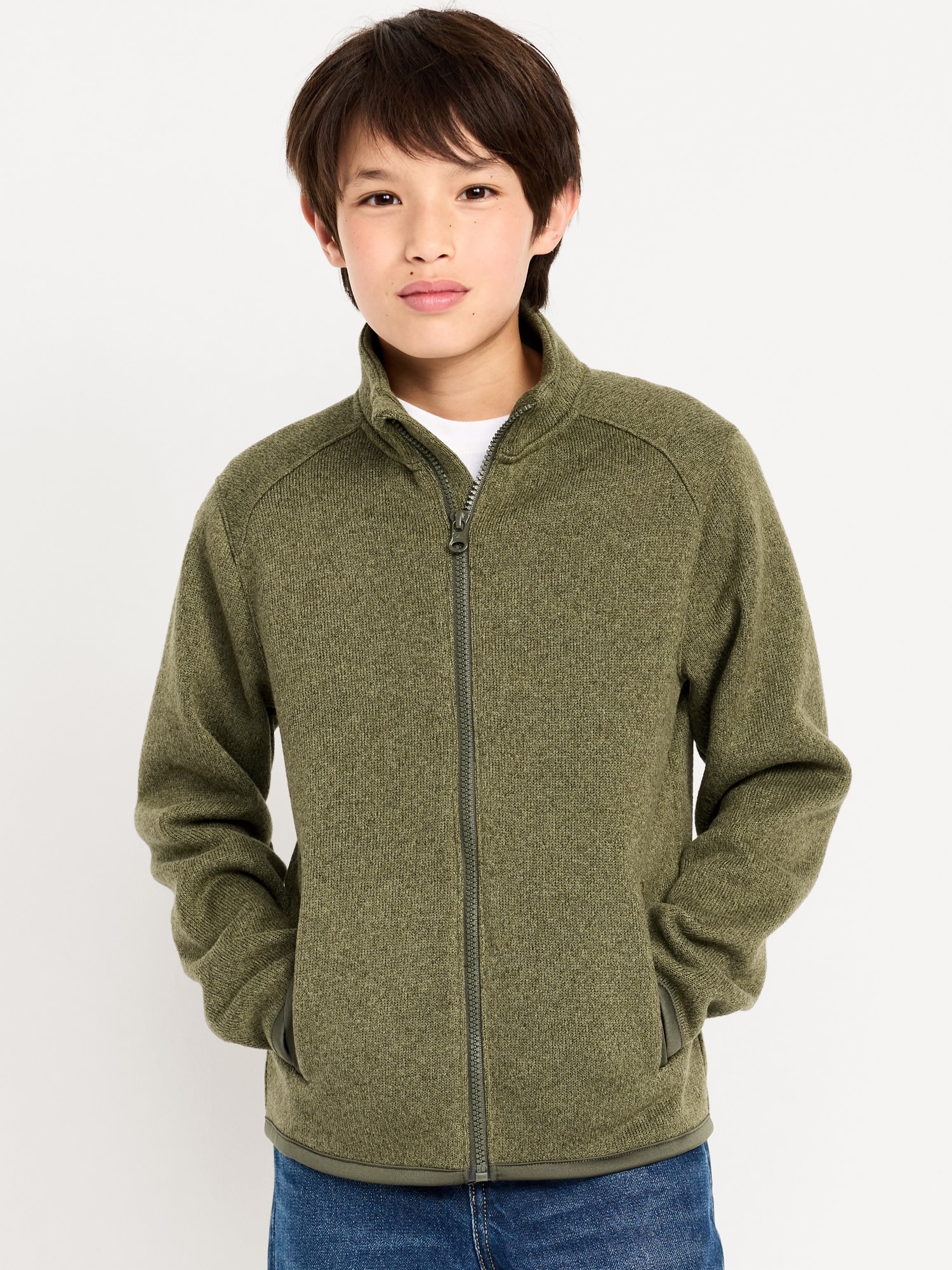 00s archive 変形 zip up Knit sullen 稀少⁄日本製ジェレスJjEeRrEeZz 