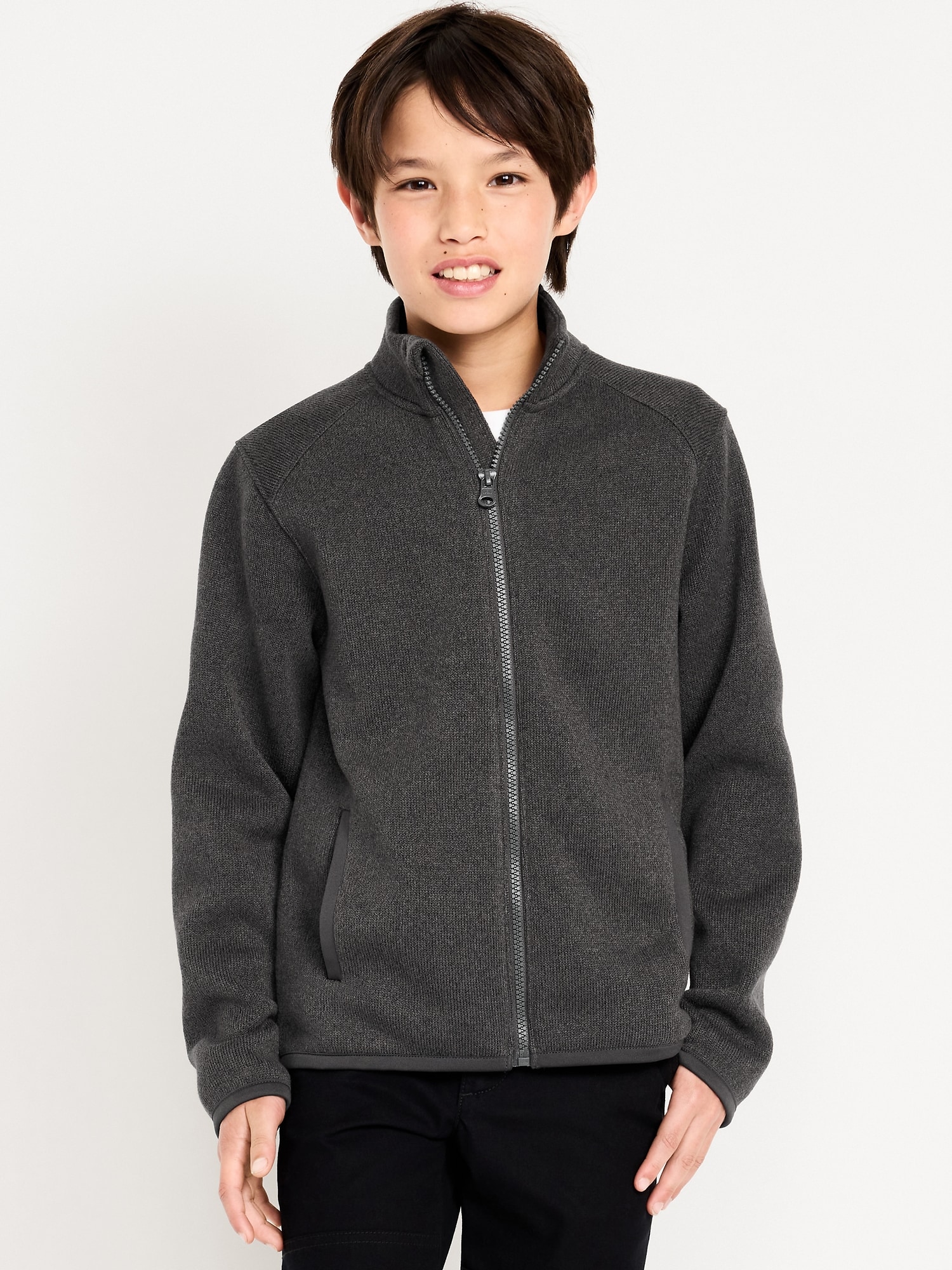 Sweater-Fleece Full-Zip for Boys