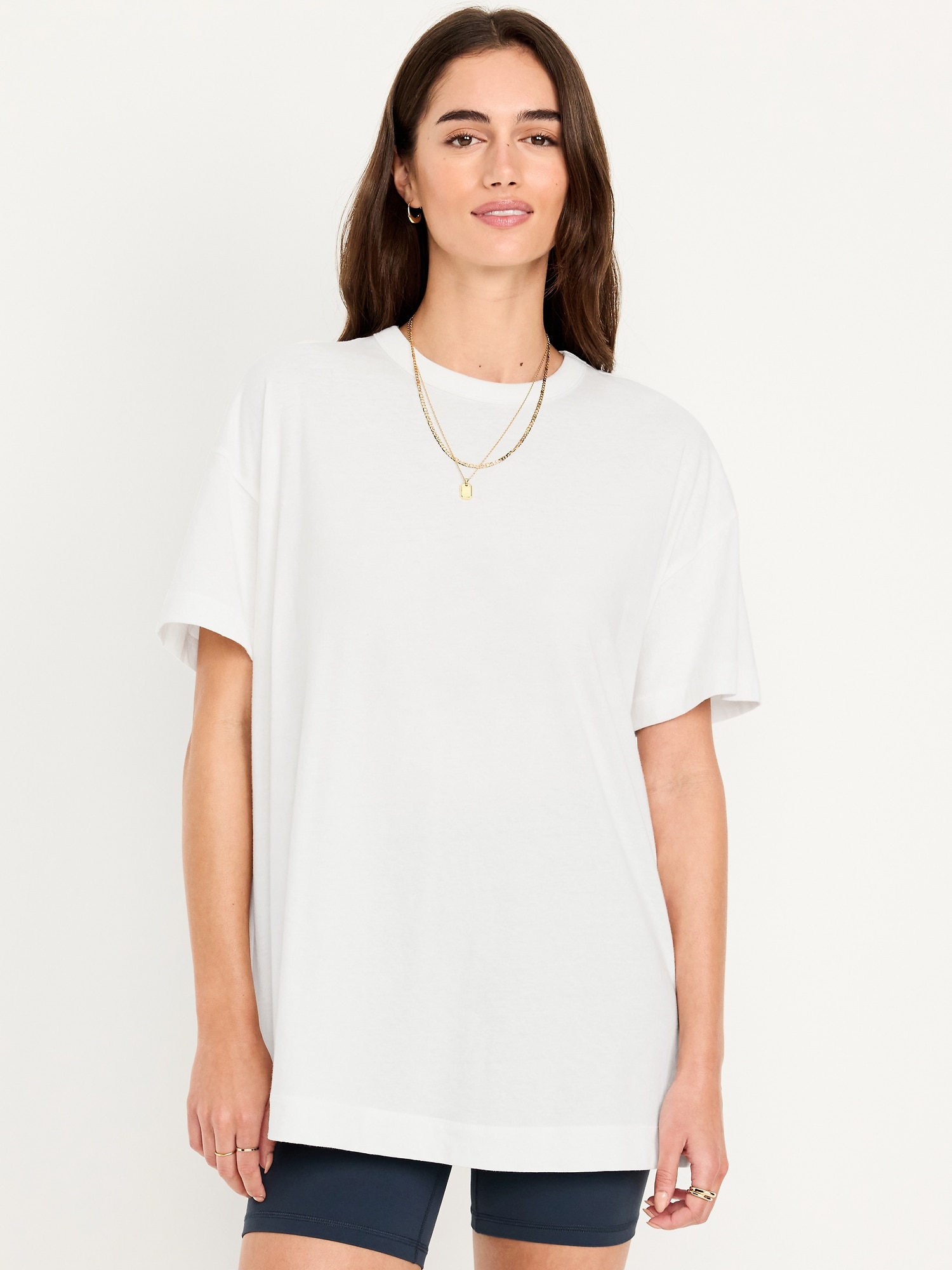 T-SHIRT TUNIQUE PASSE-PARTOUT SURDIMENSIONNÉ
