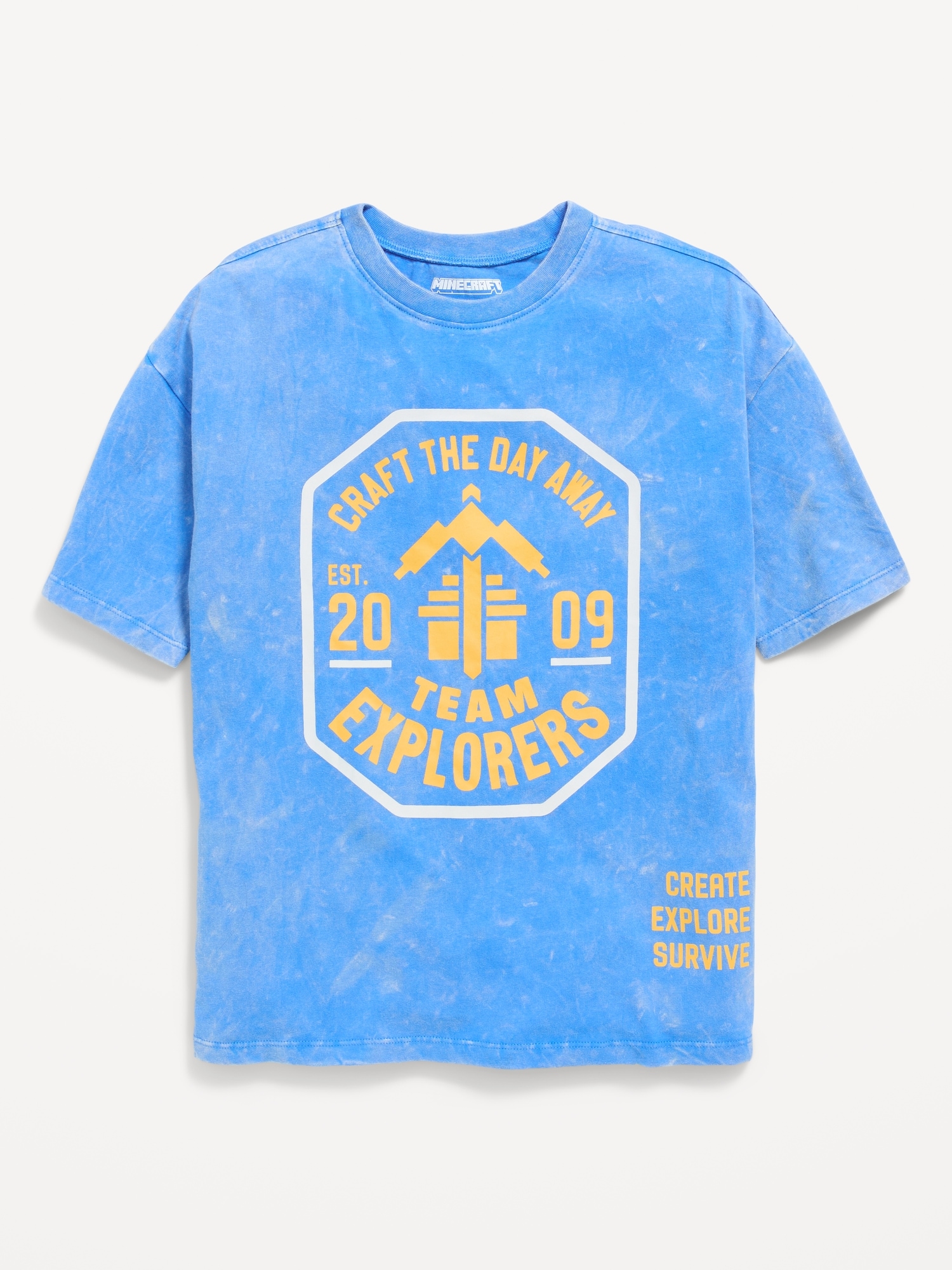 T-SHIRT À IMPRIMÉ MINECRAFT™ UNISEXE POUR ENFANT