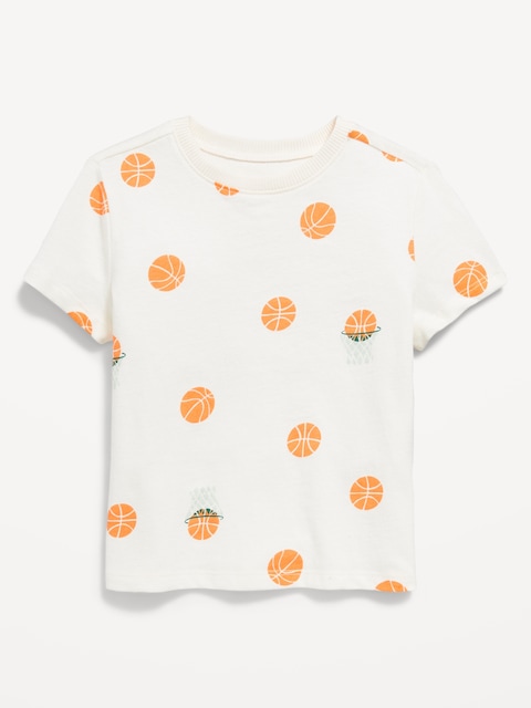 T-SHIRT À MOTIFS À MANCHES COURTES POUR TOUT-PETIT