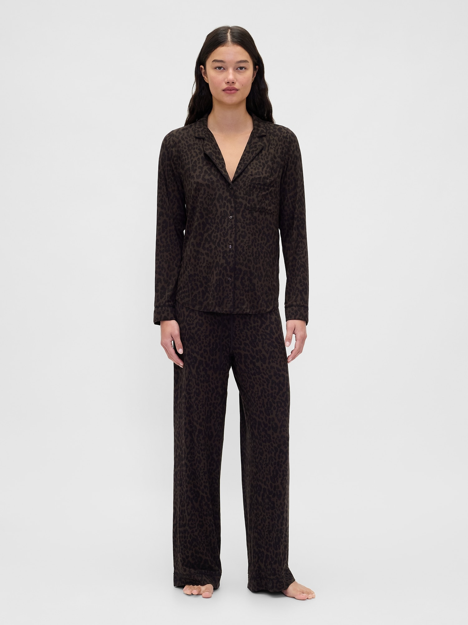 スーパーソフト モダール パジャマパンツ-0