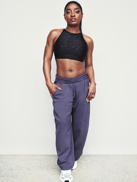 Simone Biles Forever Fleece Mid Rise Barrel Pant
