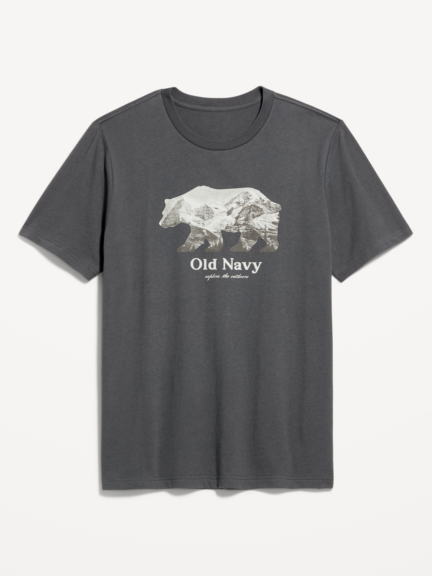 Crew-Neck Logo-Graphic T-Shirt