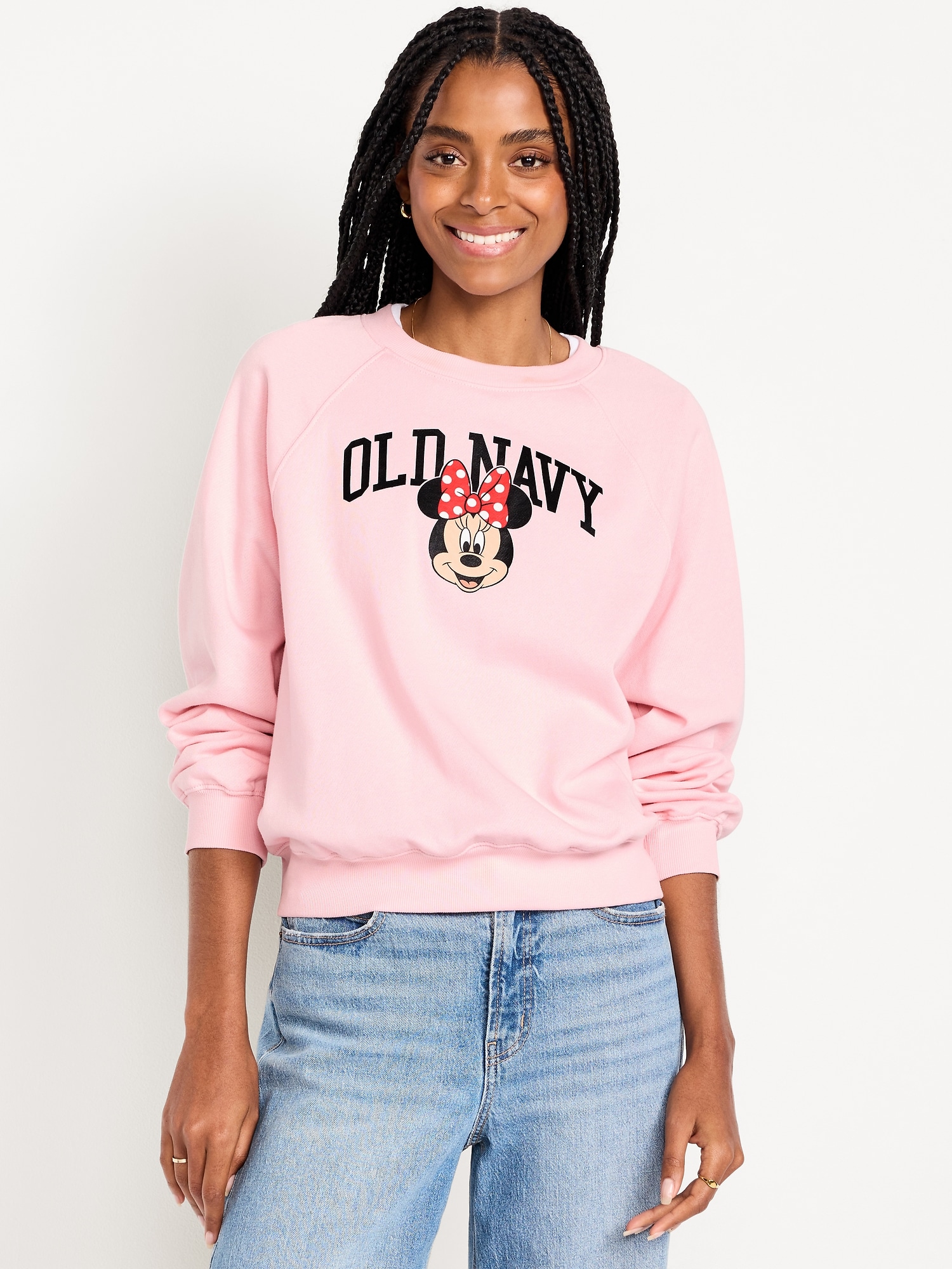 CHANDAIL EN COTON OUATÉ RÉTRO MINNIE MOUSE DE DISNEY©