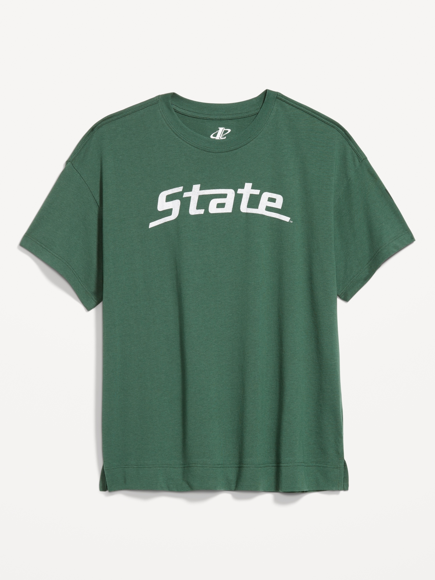 College Crew-Neck T-Shirt for Women