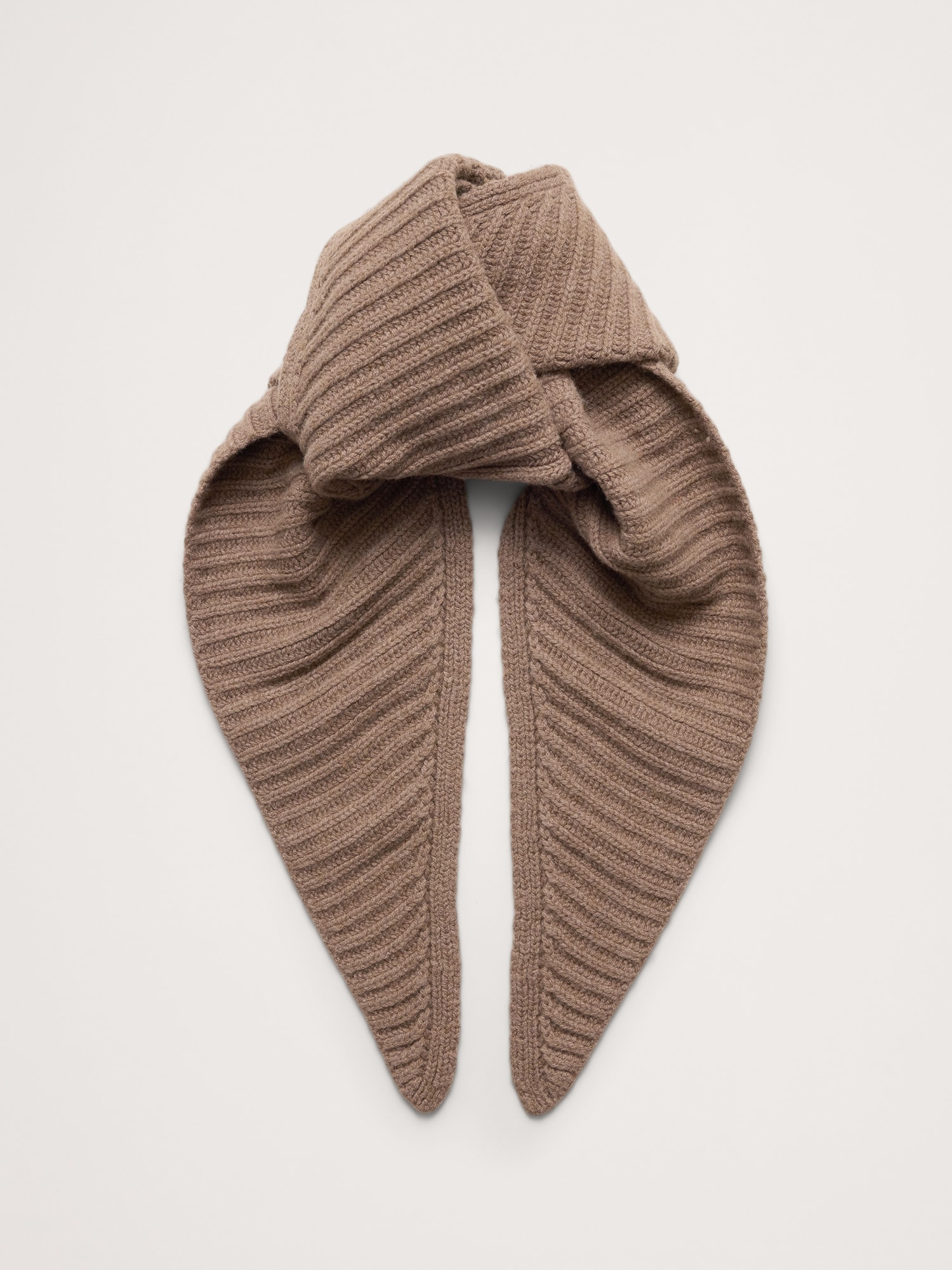 メリノコットン トライアングル スカーフ-1