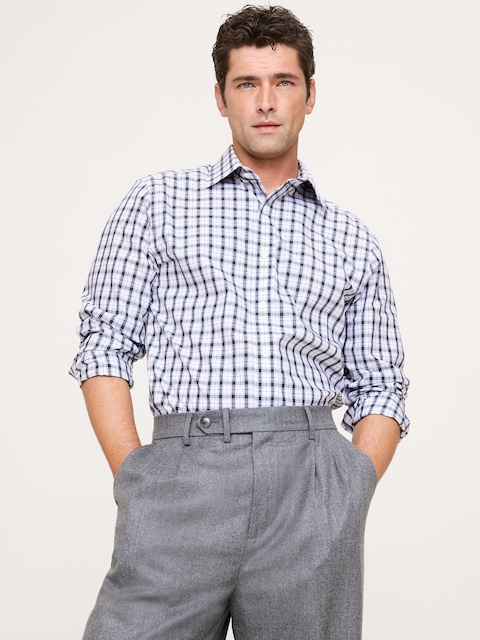 Standard-Fit Wrinkle-Resistant Dress Shirt