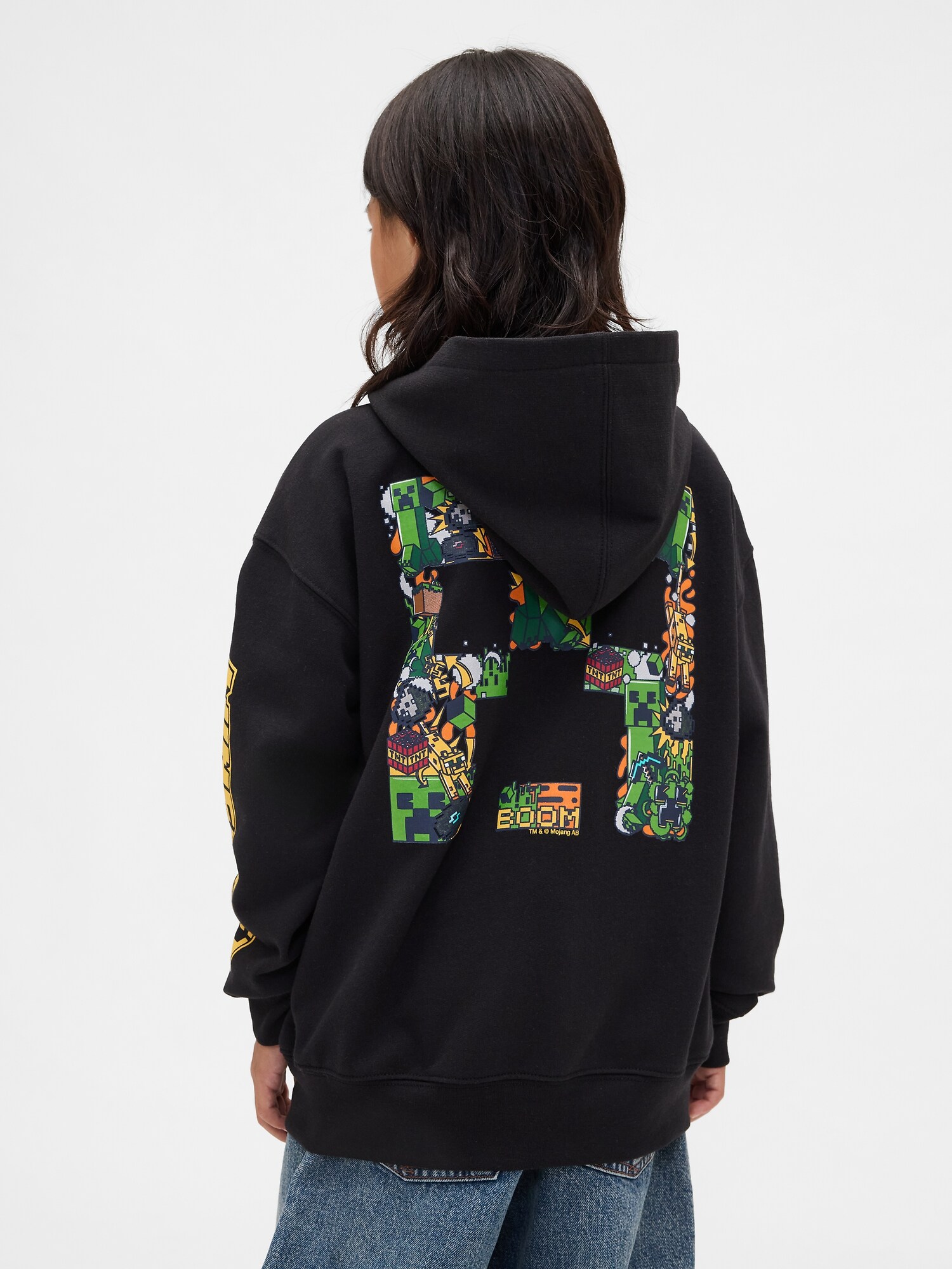 マインクラフト ジップアップパーカー-1