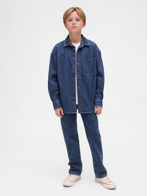 Kids Relaxed Straight Jeans