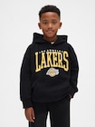 NBA ロサンゼルス レイカーズ ヴィンテージソフト リラックスフィット パーカー (キッズ)-0