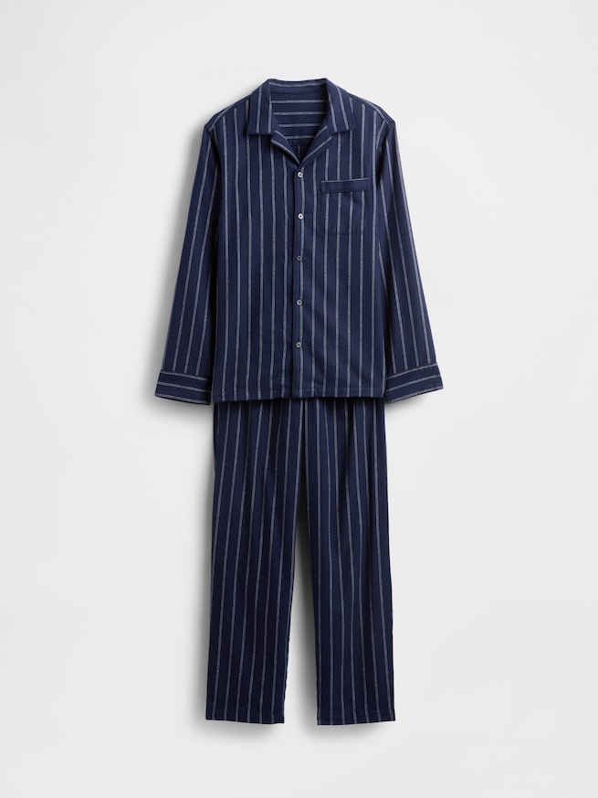 スーパーソフト フランネル パジャマセット (ユニセックス)-3