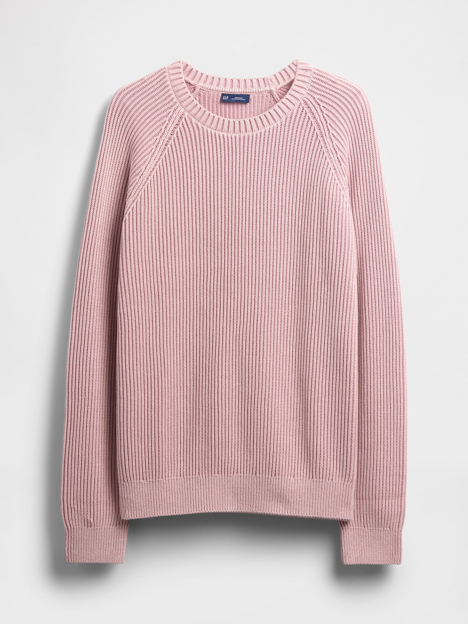 クラシック ラグラン クルーネックセーター-4