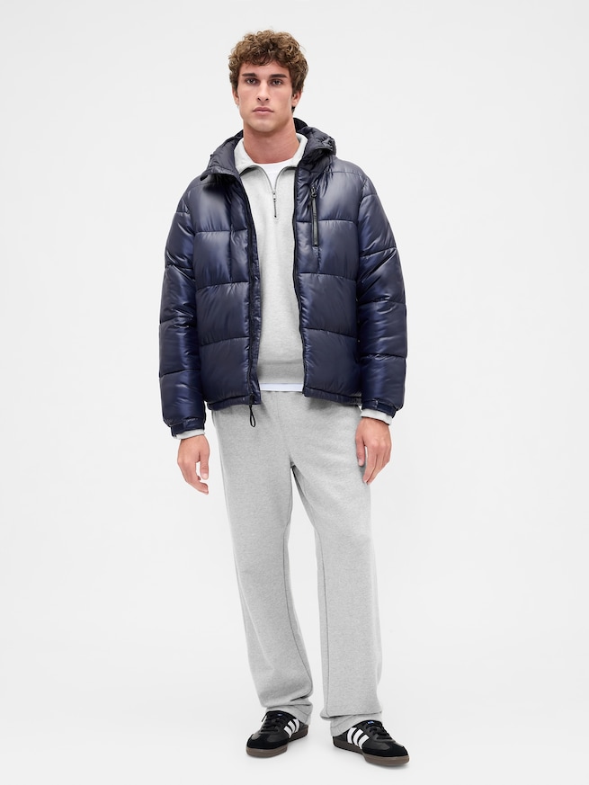 ヘビーウェイト オーバーサイズ 1/4ジップアップ プルオーバー-1