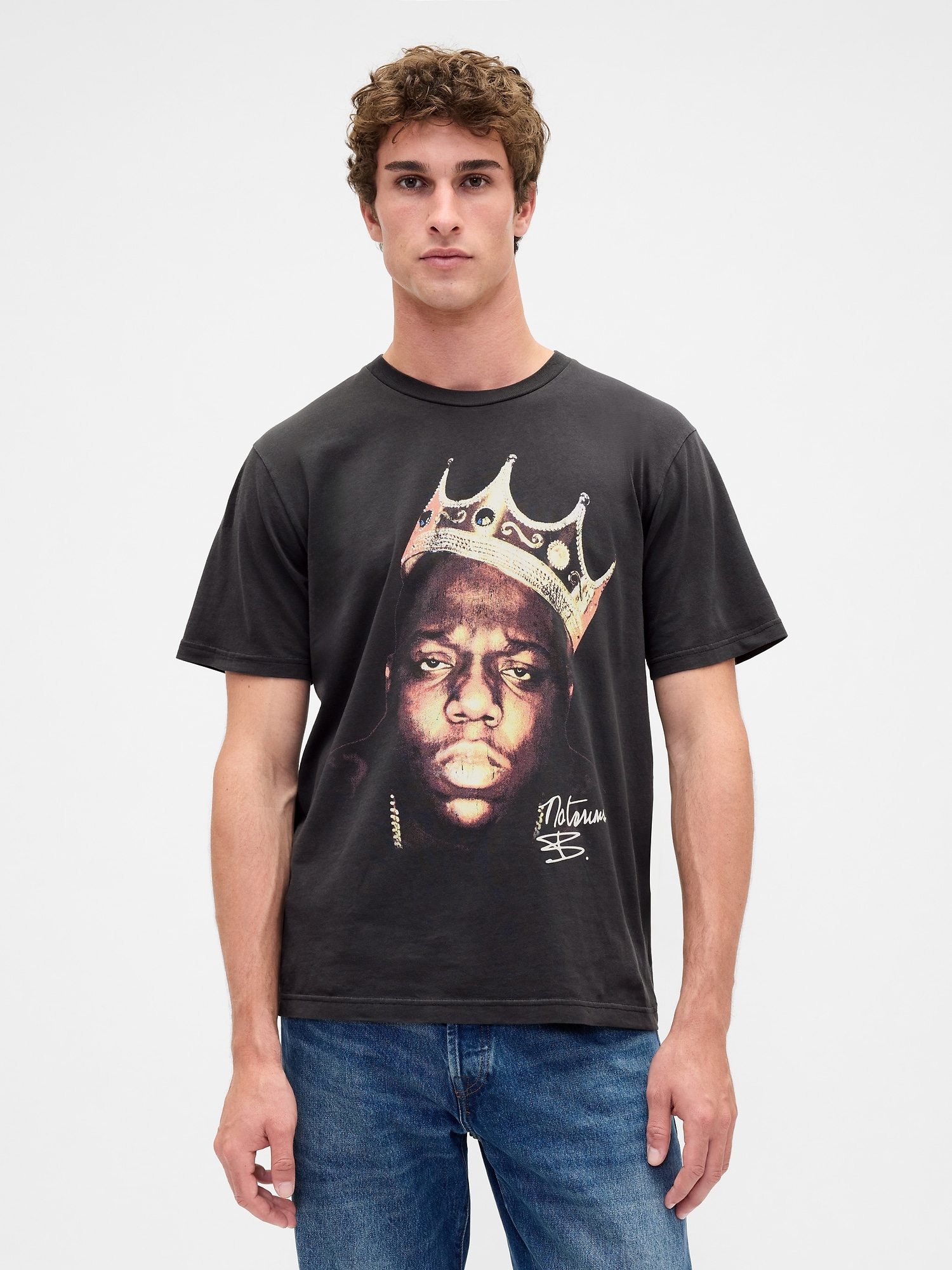 Notorious B.I.G. Tシャツ Gap公式オンラインストア | ザ・ノトーリアス・B.I.G. リラックス