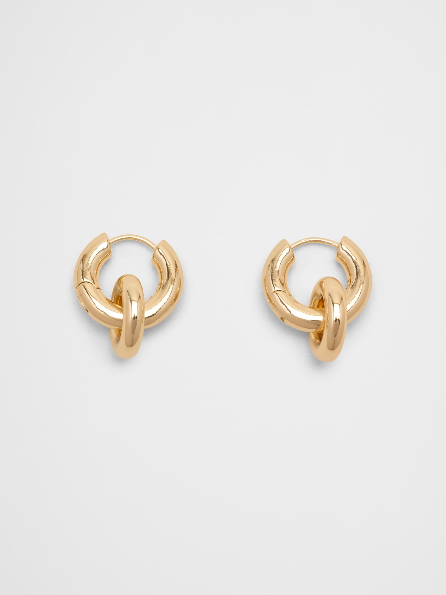 2 In 1 Double Hoop Earrings