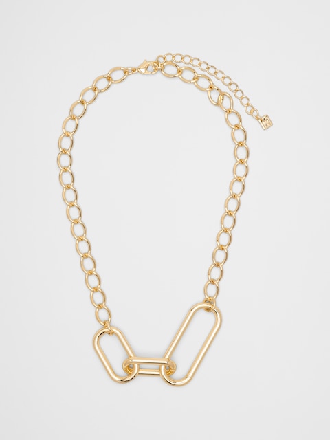 Statement Chain Collar Necklace