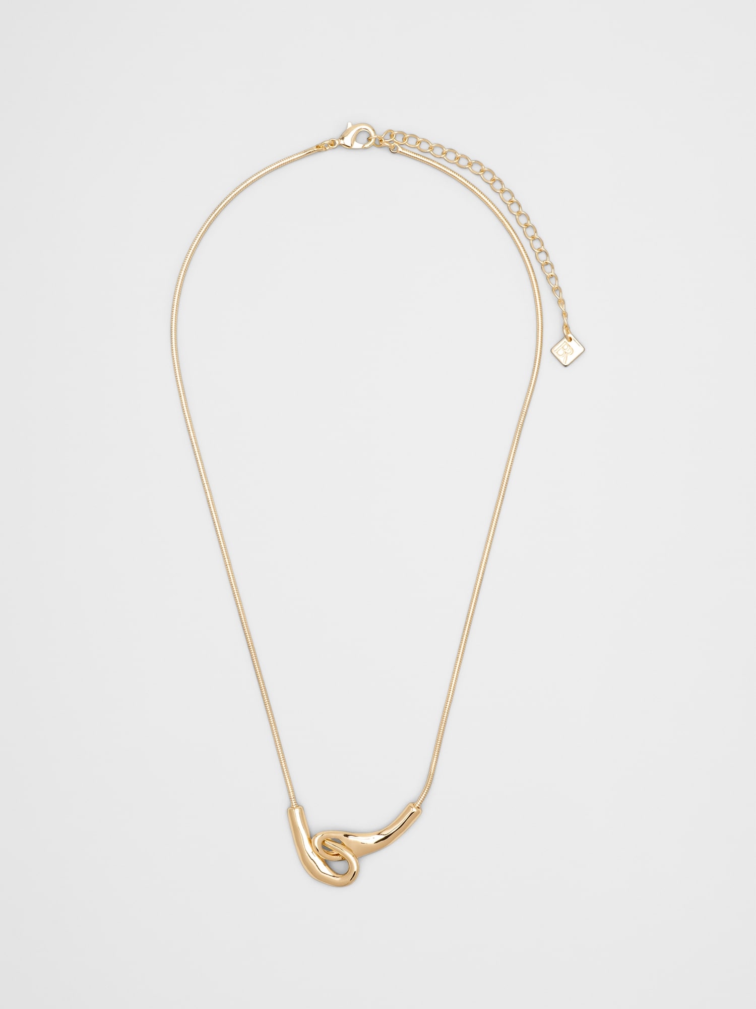 Interlock Snake Chain Necklace