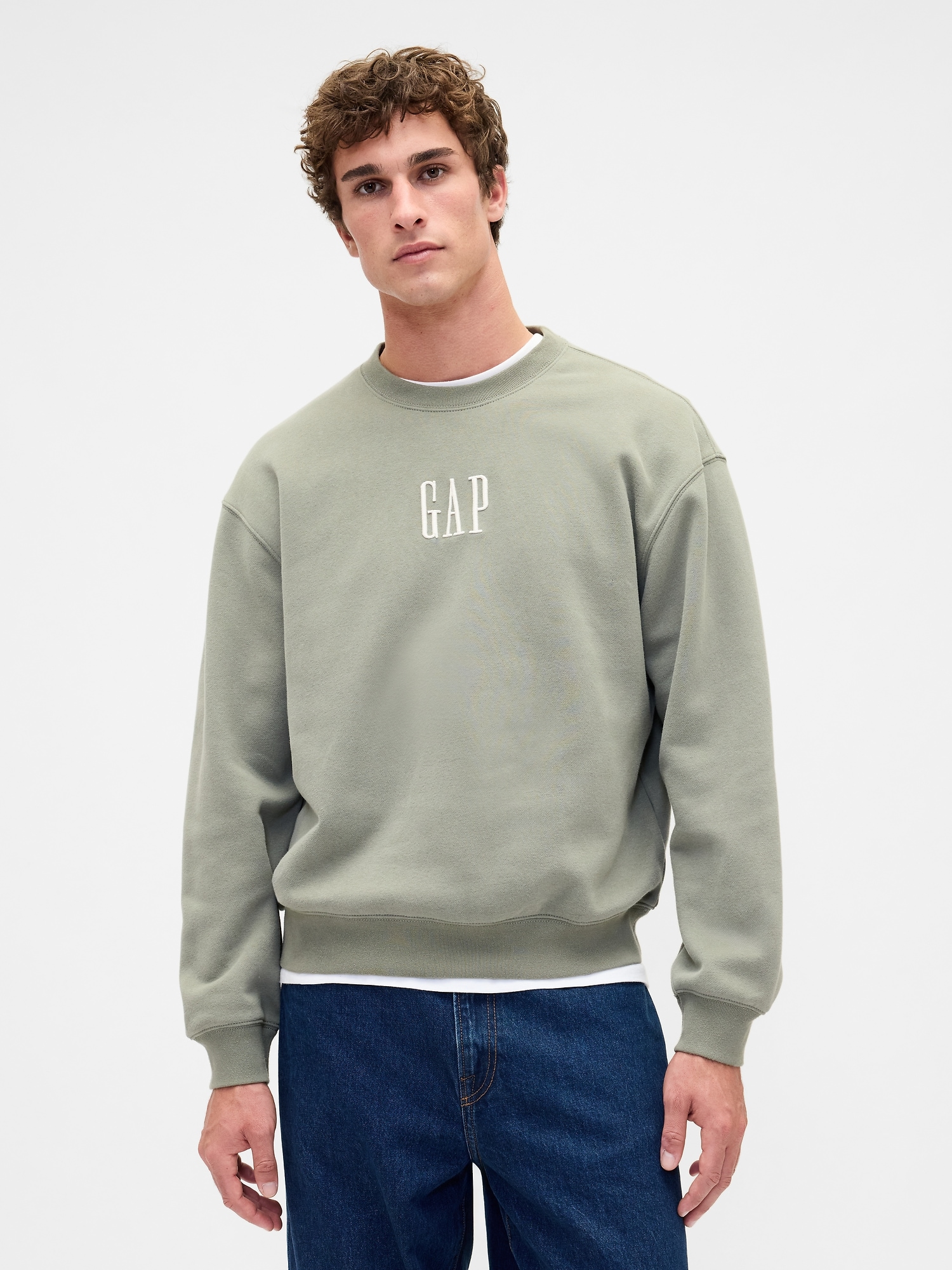 GAP ヴィンテージソフト オーバーサイズ GAPロゴスウェットシャツ XS Gap公式オンラインストア | ヴィンテージソフト オーバーサイズ GAP