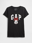 Gap &times; ディズニー ミニーマウス GAPロゴTシャツ-4
