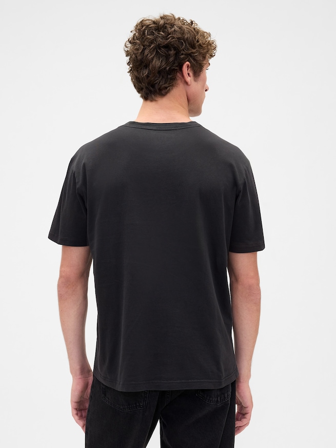 AC/DC リラックスフィット グラフィックTシャツ-2