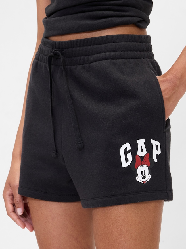 Gap &times; ディズニー ミニーマウス GAPロゴ ショートパンツ-3