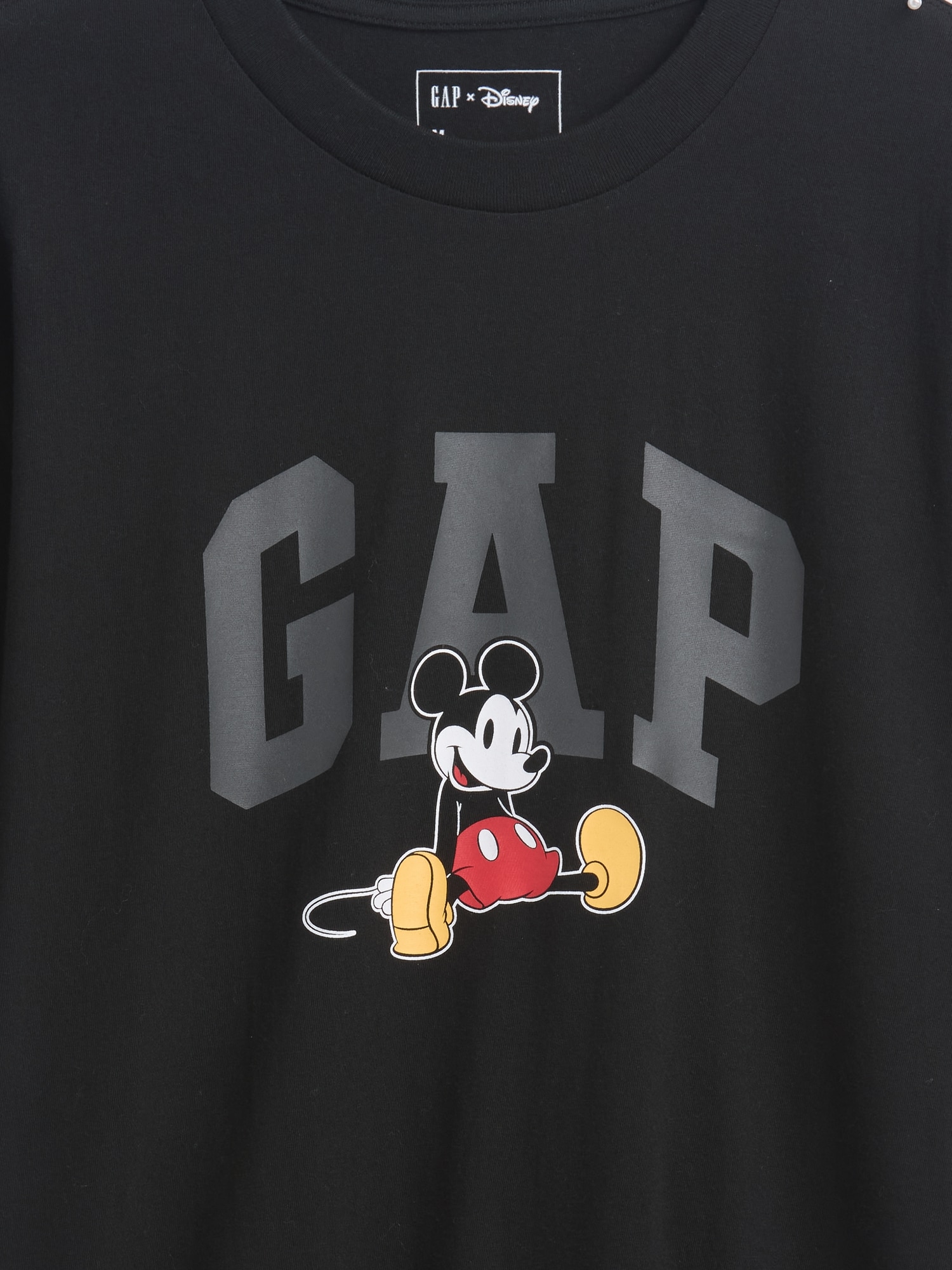 Gap &times; ディズニー エブリディ ソフト リラックスフィット GAPロゴTシャツ-3