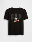 GapKids &times; ディズニー ミッキーマウス GAPロゴTシャツ-0