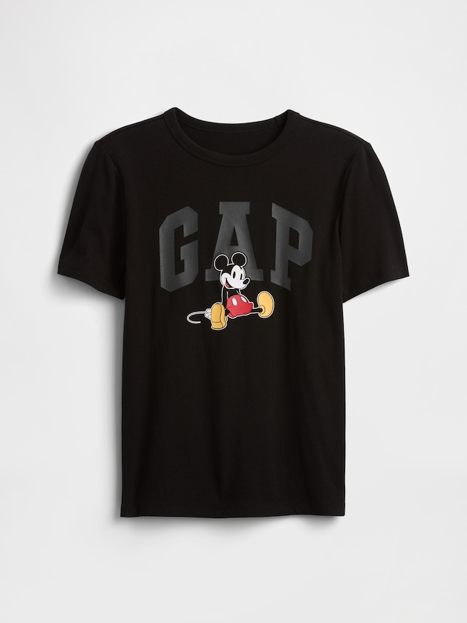 GapKids &times; ディズニー ミッキーマウス GAPロゴTシャツ-0