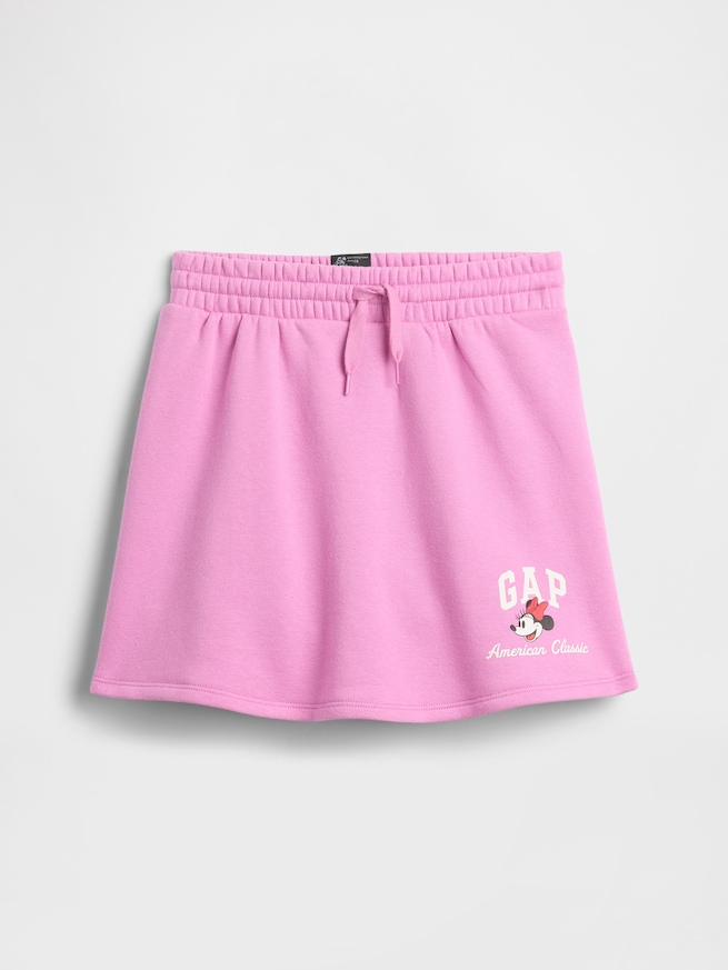 GapKids &times; ディズニー プルオン GAPロゴ ミニスカート・スコート-0