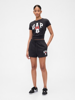 Gap &times; ディズニー ミニーマウス GAPロゴ ショートパンツ