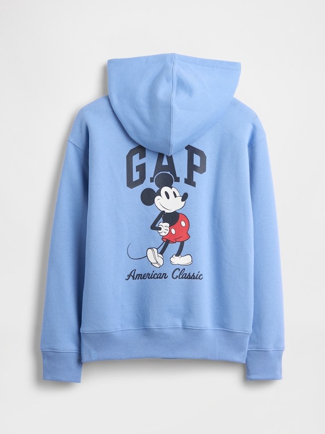 GapKids &times; ディズニー ミッキーマウス リラックスフィット GAPロゴパーカー-1