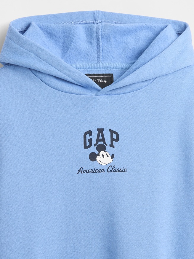 GapKids &times; ディズニー ミッキーマウス リラックスフィット GAPロゴパーカー-2