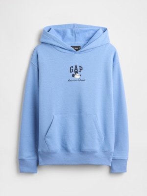 GapKids &times; ディズニー ミッキーマウス リラックスフィット GAPロゴパーカー