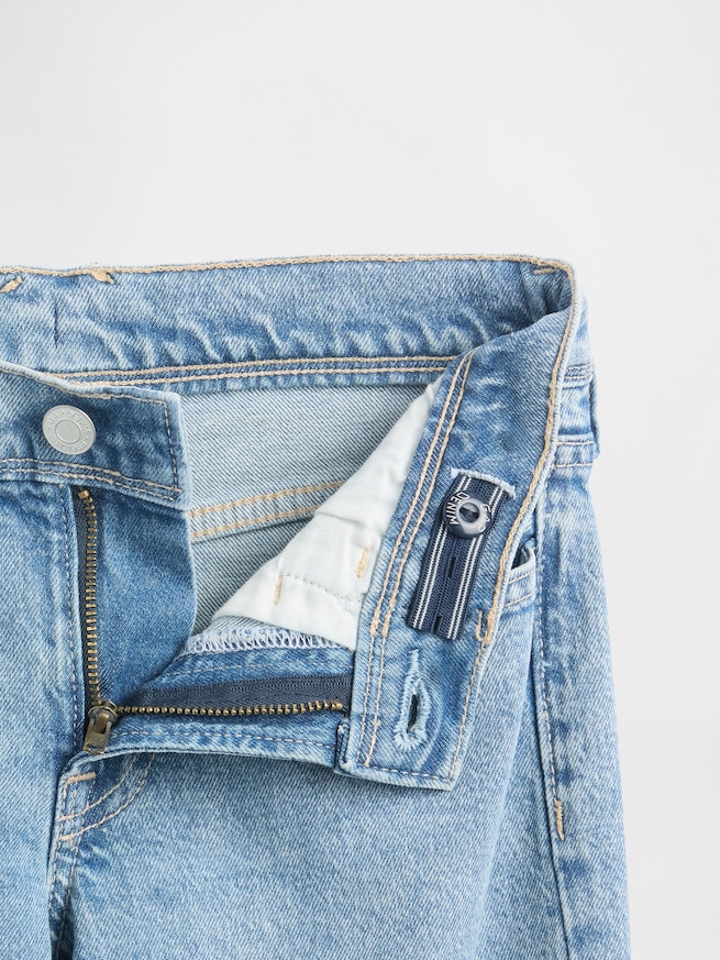 ローライズ リラックスフィット フレアデニム (キッズ)-4