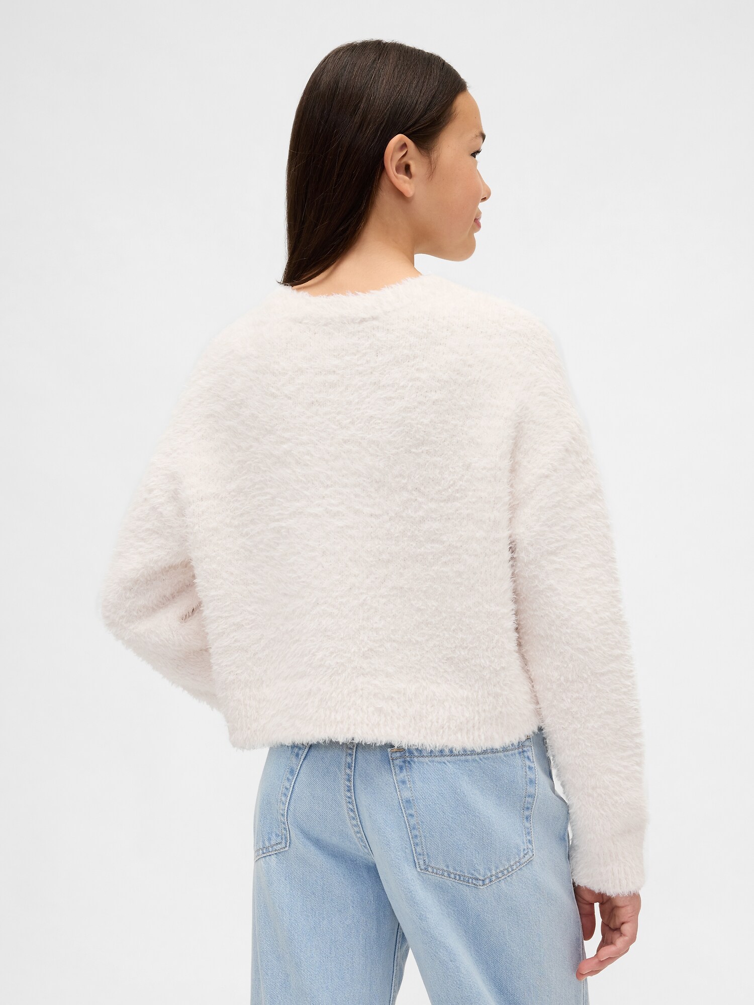 アイラッシュ クルーネックセーター (キッズ)-2