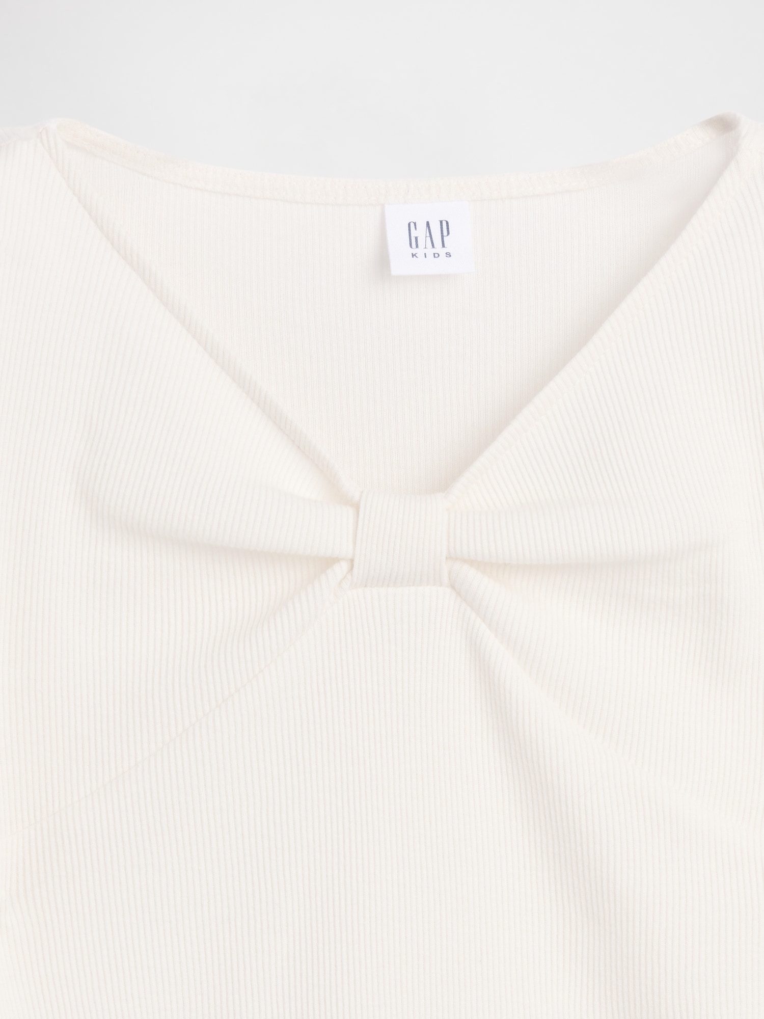 リボンネック Tシャツ-3