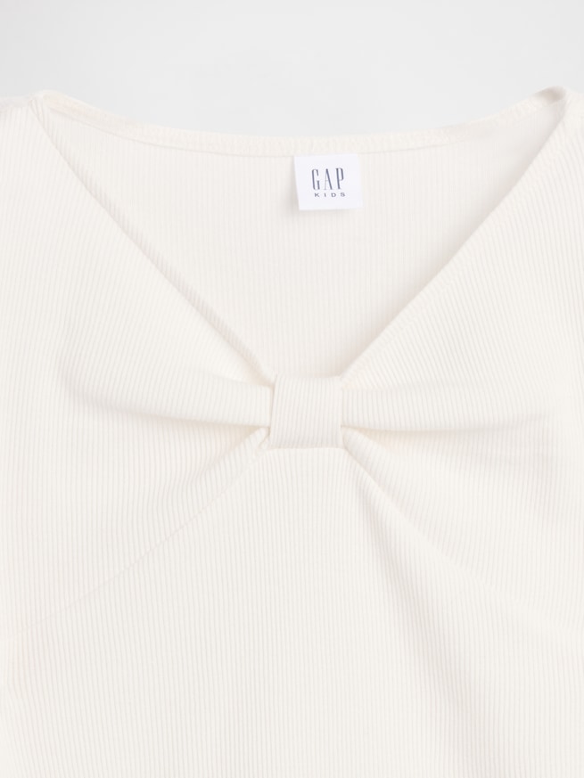 リボンネック Tシャツ-3