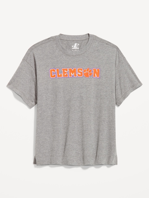 College Crew-Neck T-Shirt for Women