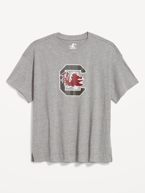 College Crew-Neck T-Shirt for Women