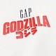 ゴジラ グラフィック GAPロゴ Tシャツ