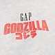 ゴジラ グラフィック GAPロゴ Tシャツ