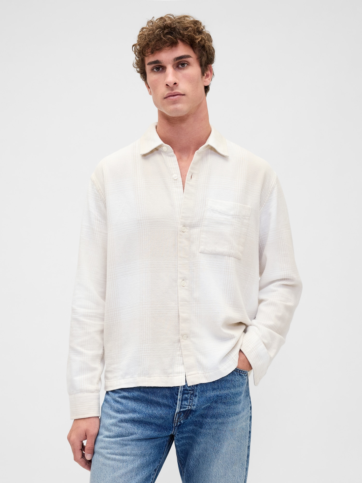 CHEMISE DÉCONTRACTÉE EN FLANELLE